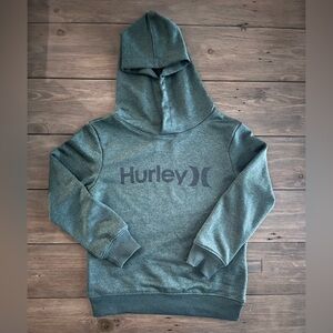 Hurley kids Green Hooded Sweatshirt
